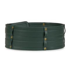 Olive Green Double Buckle Belt