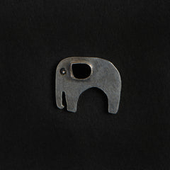 Order Online Elephant Hand Painted sterling silver Nose Pin- gonecase.in