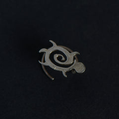 Turtle Sterling Silver Nose Pin