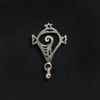 Image of Shankh sterling silver nosepin
