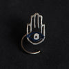 Image of Order Online Hamsa Sterling Silver Nose Pin- gonecase.in