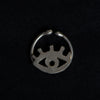 Image of Order online Eye Silver Handcrafted Septum Nose Pin- gonecase.in