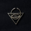 Image of Order online Illuminati Sterling Silver Septum Nose Pin- gonecase.in