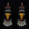 Image of Order online Balaji Hand Painted Sterling Silver Earring- gonecase.in