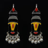 Image of Order online Balaji Hand Painted Sterling Silver Earring- gonecase.in