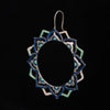 Image of Order online Mandala hand painted sterling silver earrings- gonecase.in