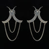Image of Order online Spike handcrafted sterling silver earring- gonecase.in