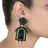 Image of Khidki Hand Painted Earring