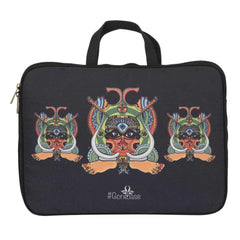 Face illustrated Laptop Sleeve ,, gonecasestore - gonecasestore
