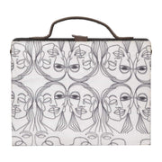 Black and White Sling Bag ,, gonecasestore - gonecasestore