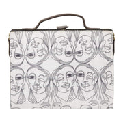 Black and White Sling Bag ,, gonecasestore - gonecasestore
