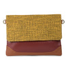Image of order online Yellow texture laptop sleeve- gonecase.in