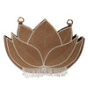 Image of Order online Lotus wedding Hand Embroidered belt bag-gonecase.in
