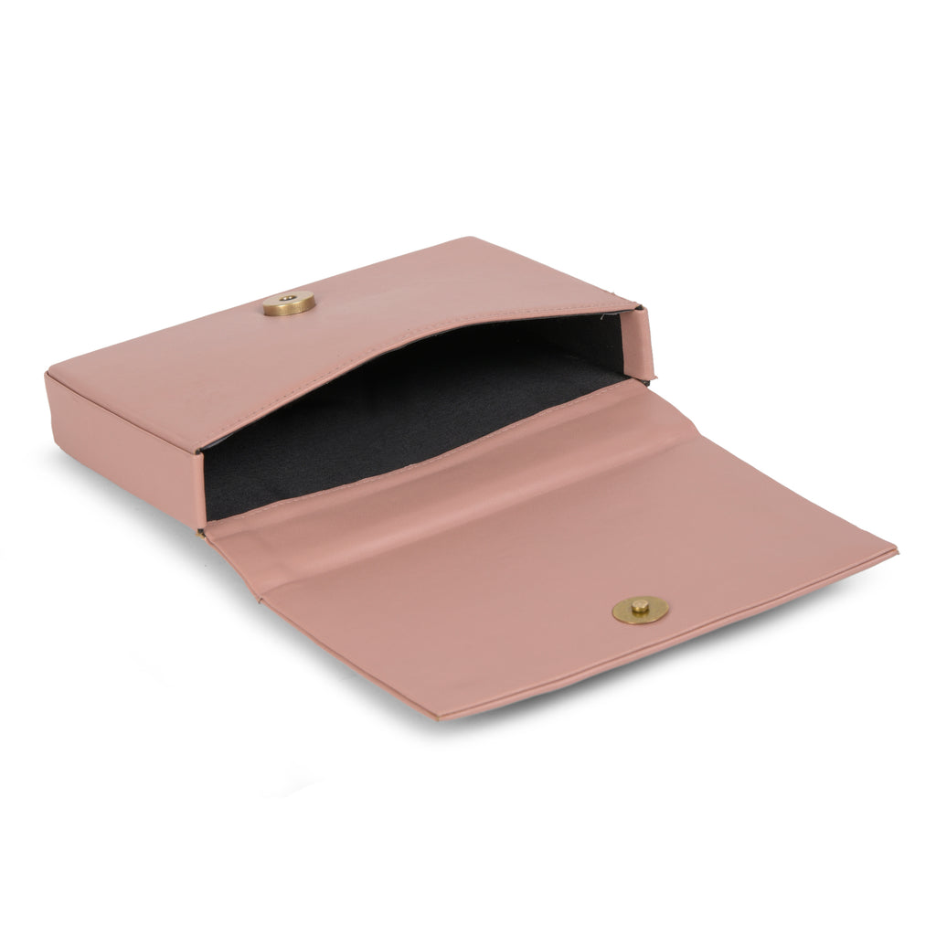 Order Online Classic Nude Pink Hand Embroidered Belt Bag- gonecase.in