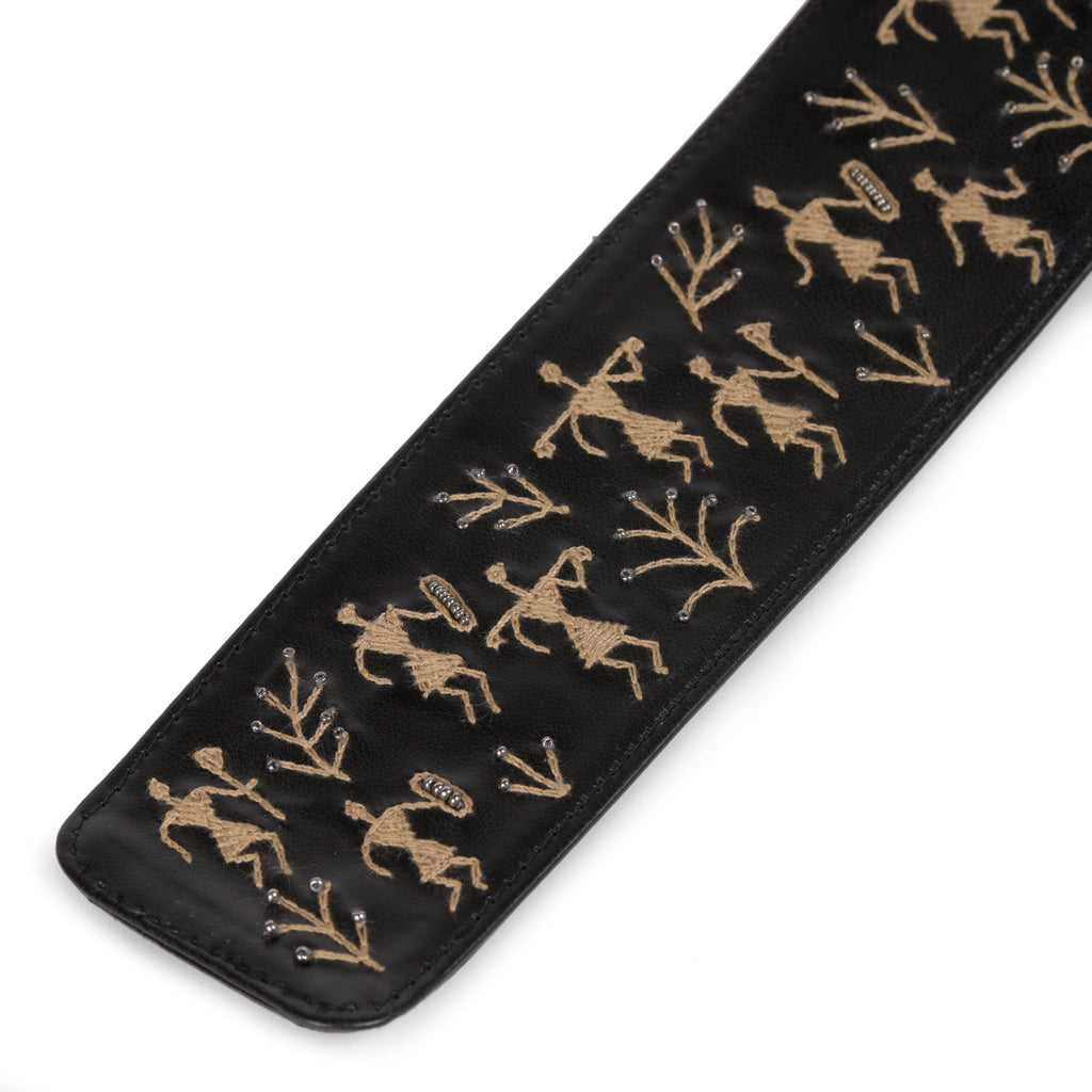 Order online Warli art Hand Embroidered bust belt-gonecase.in