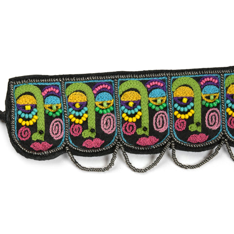 Order Online Face hand Embroidered Choker- gonecase.in