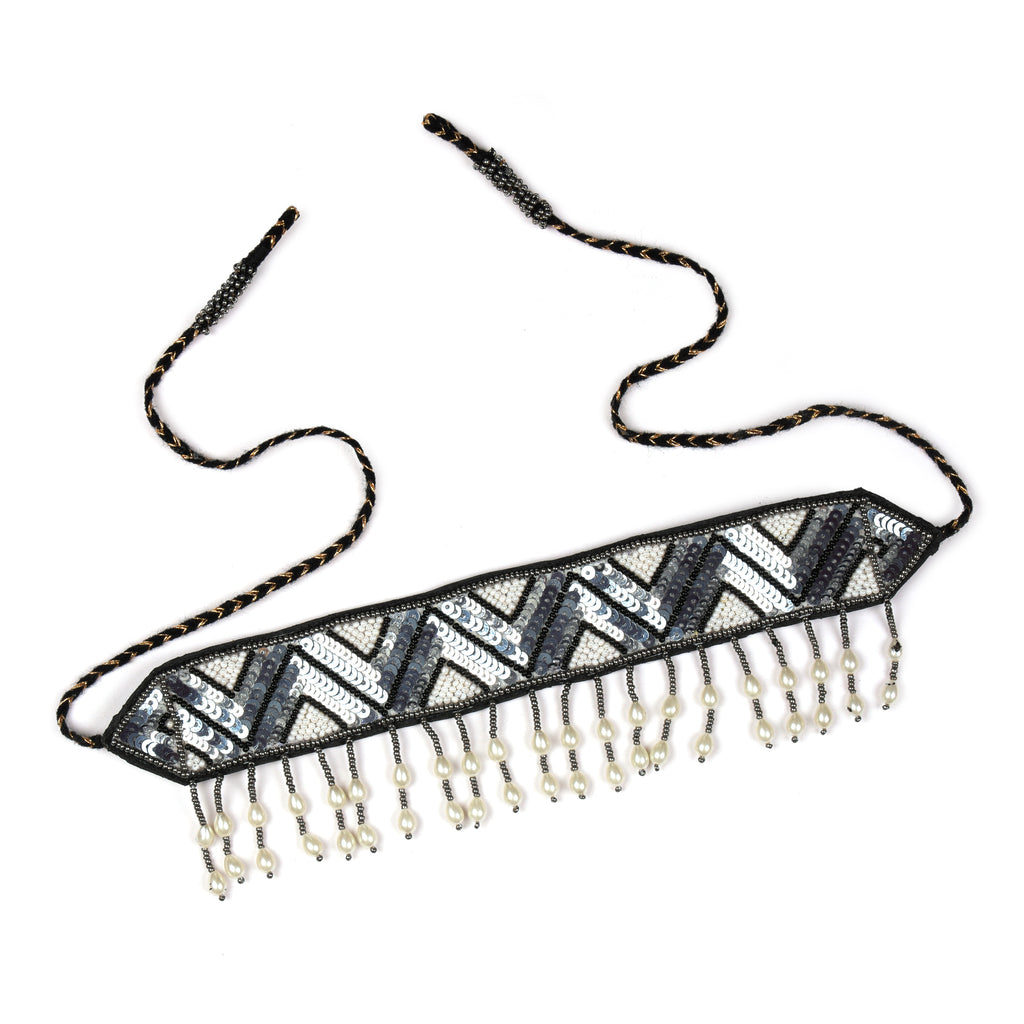 Order online Triangle Hand Embroidered choker- gonecase.in