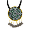 Image of Order online Mandala Hand Painted Necklace- gonecase.in