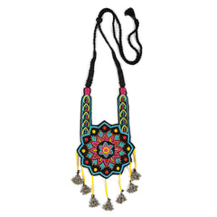 Order online Mandala Hand Embroidered Necklace- gonecase.in