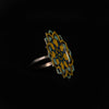 Image of Order online Madhubani Hand Painted Sterling Silver Ring- gonecase.in