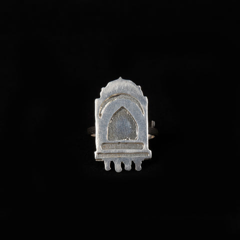 Order online Jharokha handcrafted Sterling Silver Ring- gonecase.in