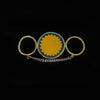Image of Order Online Jhil Mil hand painted Silver Ring- gonecase.in