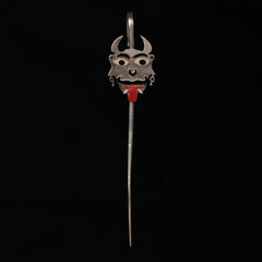 Nazar Battu Handcrafted Sterling Silver Ear-cuff
