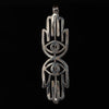 Image of Order online Hamsa Double Silver Ear-cuff- gonecase.in