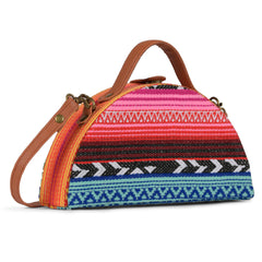 Order online Pink dhaka half round sling bag- gonecase.in