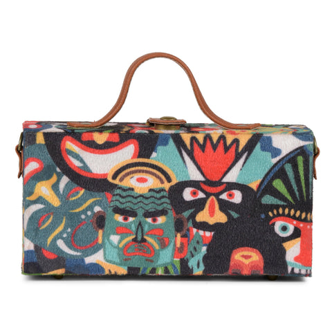 Order online Tribal Print Touch Clutch Bag- gonecase.in