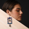 Image of Handpainted Kashf Earrings by gonecase ,Earrings, GoneCase - gonecasestore