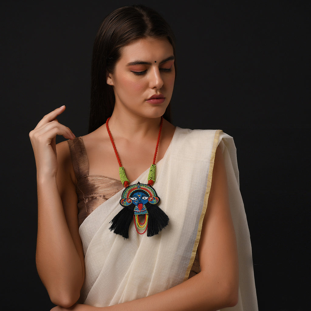 Bhadra Kaali Necklace by Gonecase ,Necklace, gonecasestore - gonecasestore