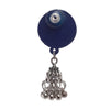 Image of Round Blue Jhumki Earrings ,Earrings, GoneCase - gonecasestore