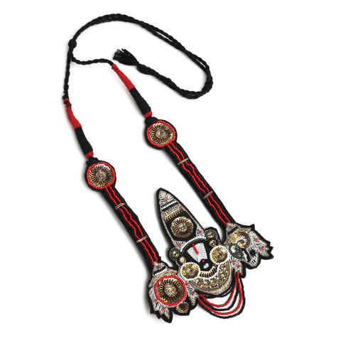 Vainkateshvara Handmade neckpiece by gonecase ,Necklace, GoneCase - gonecasestore
