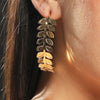 Image of Order online Leaf Handcrafted earring- gonecase.in
