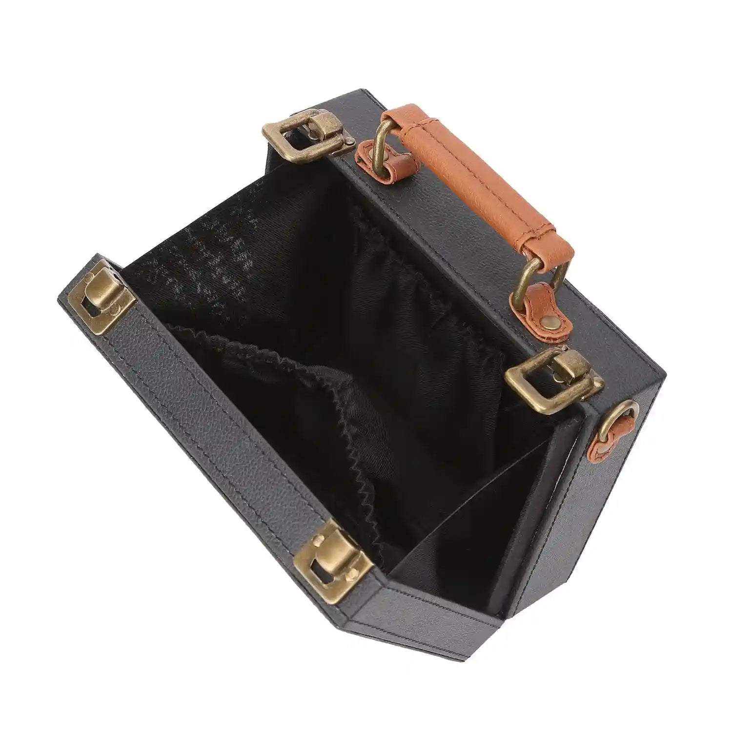 Statement hand painted sling bag