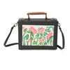 Image of Lotus Handpainted Sling Bag ,sling bag, gonecasestore - gonecasestore