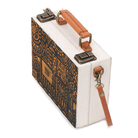 Aztec Handpainted Sling Bag ,sling bag, gonecasestore - gonecasestore