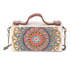 Image of Mandala Handpainted Clutch Bag ,, gonecasestore - gonecasestore