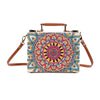 Image of Mandala Handpainted Sling Bag ,sling bag, Gonecase - gonecasestore