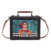 Image of Frida Kahlo Handpainted Sling Bag ,sling bag, gonecasestore - gonecasestore