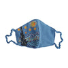 Image of Starry Night Embroidered Mask ,handmade mask, gonecasestore - gonecasestore