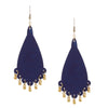 Image of Blue Gold Drop Earrings ,Earrings, GoneCase - gonecasestore