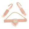 Image of Order online Pearl Pink Hand Embroidered Wedding Set- gonecase.in