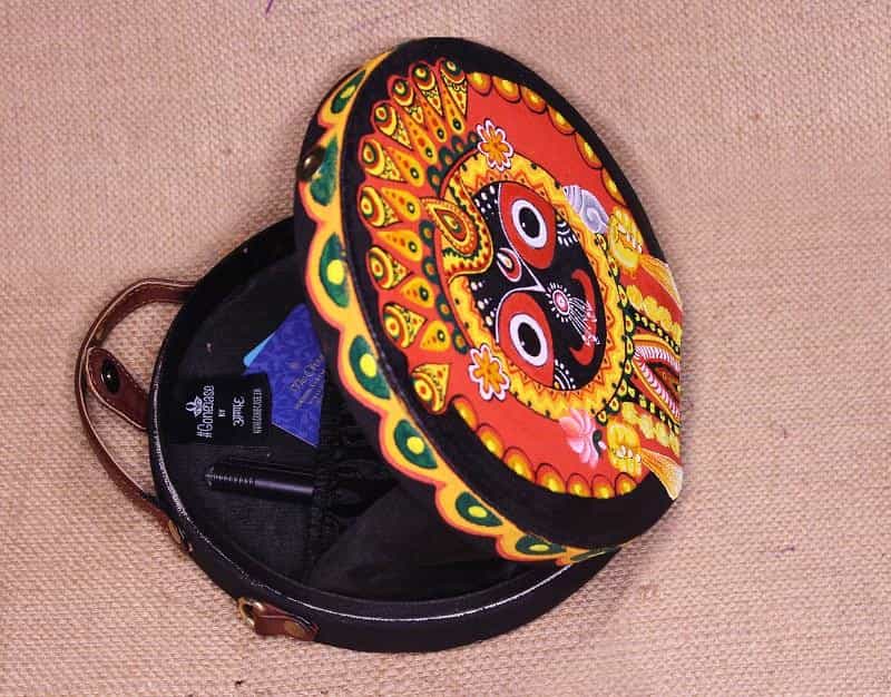 Jagganath Handpainted Sling Bag ,sling bag, gonecasestore - gonecasestore