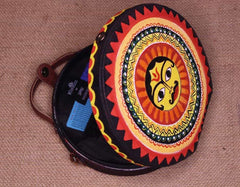 Madhubani Sun Hand-painted Crossbody Sling Bag for women
