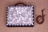 Image of Madhubani Pattern Handpainted Sling Bag ,sling bag, gonecasestore - gonecasestore