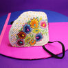 Image of Spring Season Embroidered Mask ,sling bag, gonecasestore - gonecasestore
