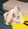 Image of Quirky hand embroidered Mask ,, gonecasestore - gonecasestore