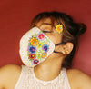 Image of Spring Season Embroidered Mask ,sling bag, gonecasestore - gonecasestore